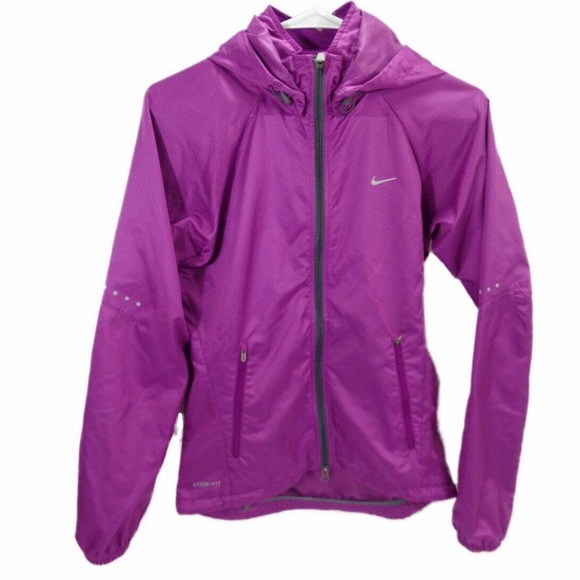 Nike Storm-Fit purple hooded running jacket❤️ - Picture 7 of 7